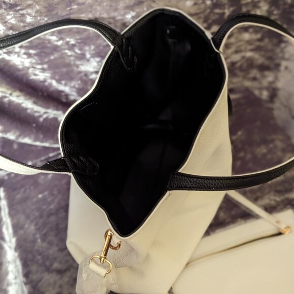 Malibu Skye Reversable Tote with Wristlet and Adjustable Strap NWT - Picture 2 of 11